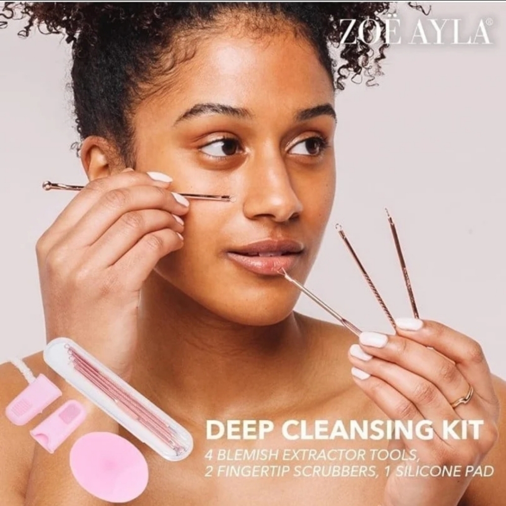 Zoe Ayla Deep Skin Cleansing 7 PC Kit BNWT Limited Edition  1 Left!
